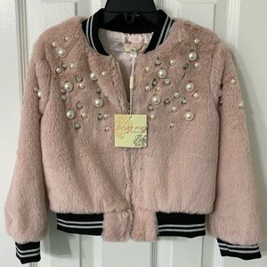 Truly me Toddler bomber jacket size 5